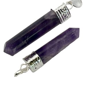 Amethyst pendants