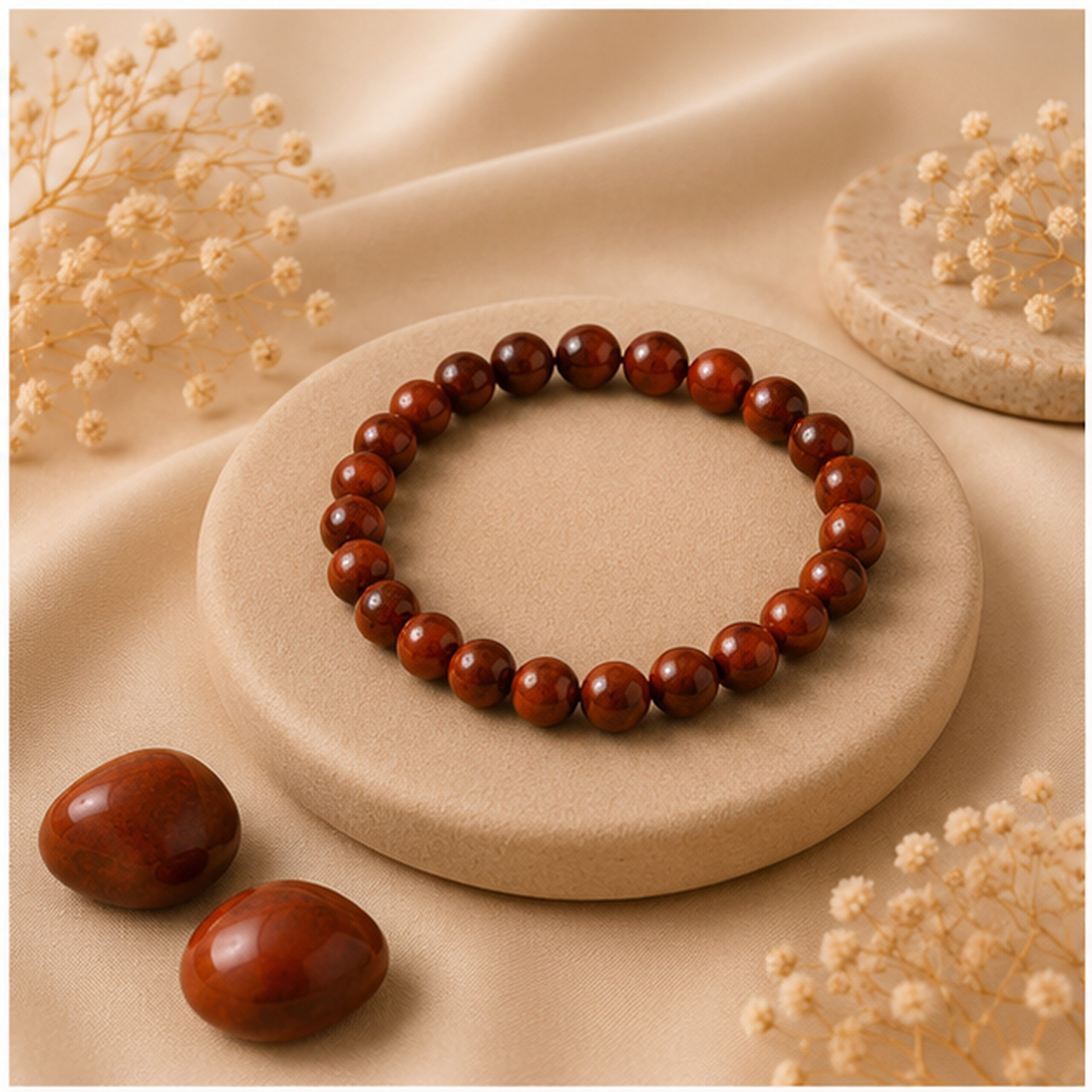 Red jasper bracelet - Image 2