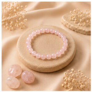 Rose quartz bracelet