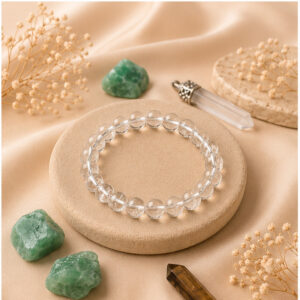 Clear quartz bracelet
