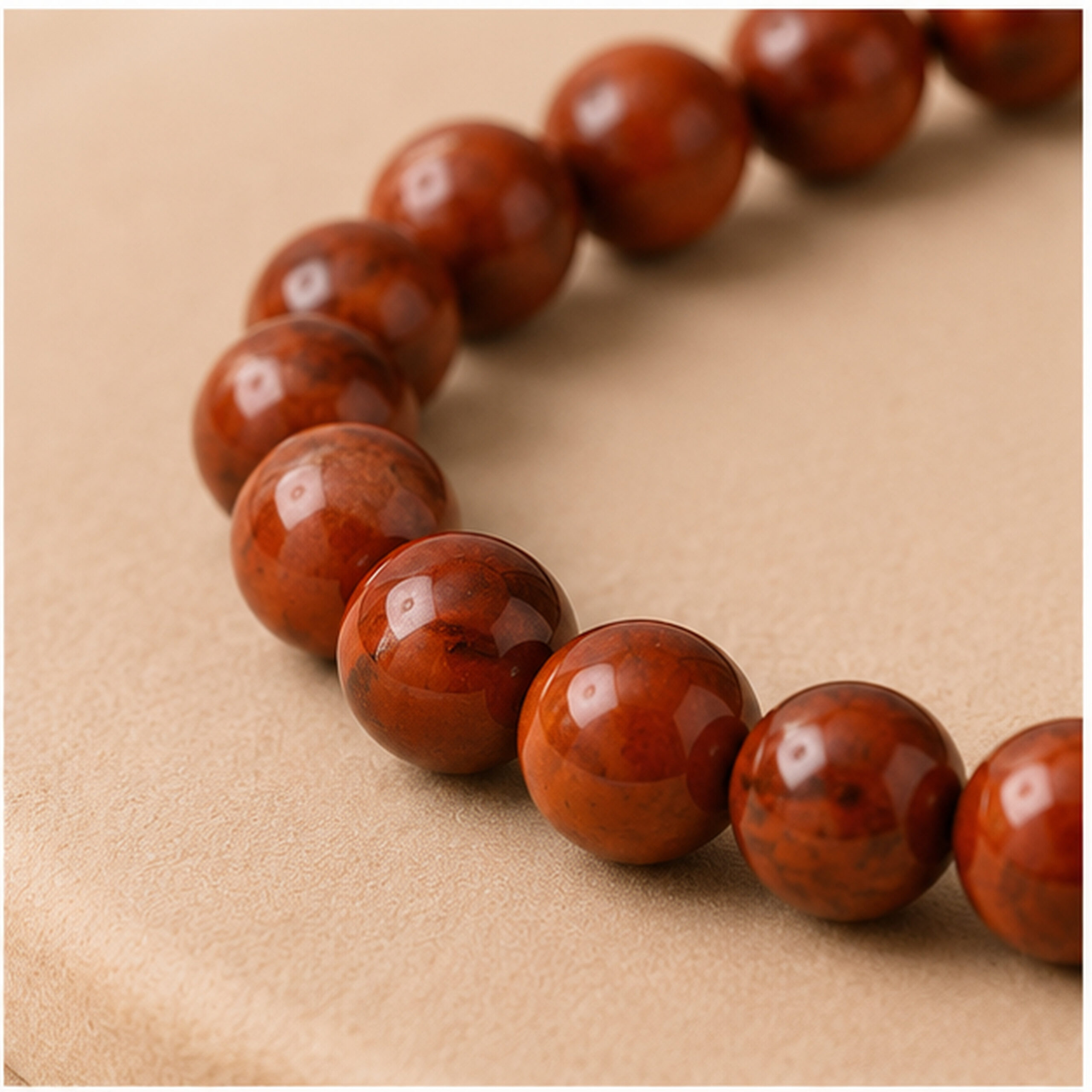 Red jasper bracelet - Image 3