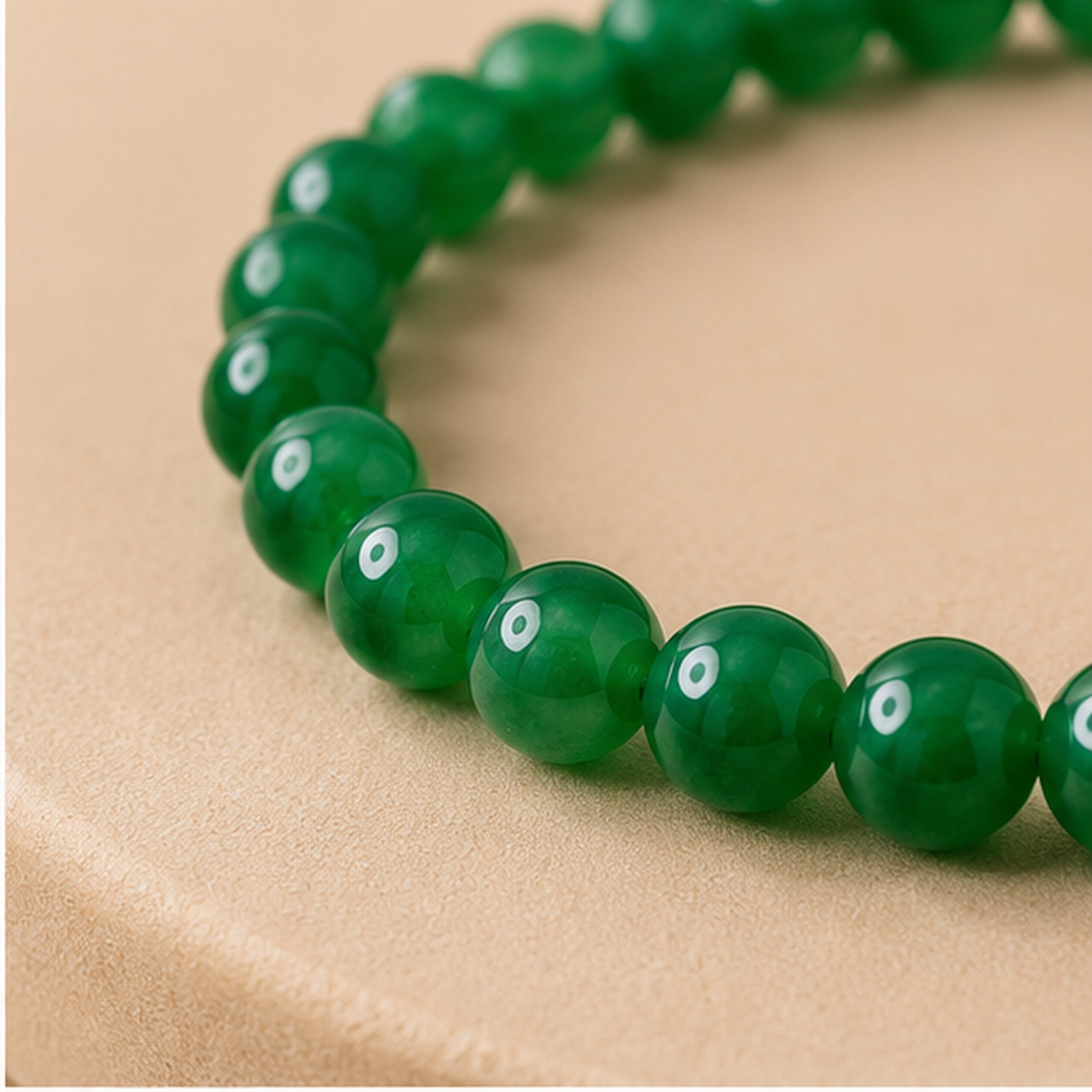 Green onyx bracelet - Image 2