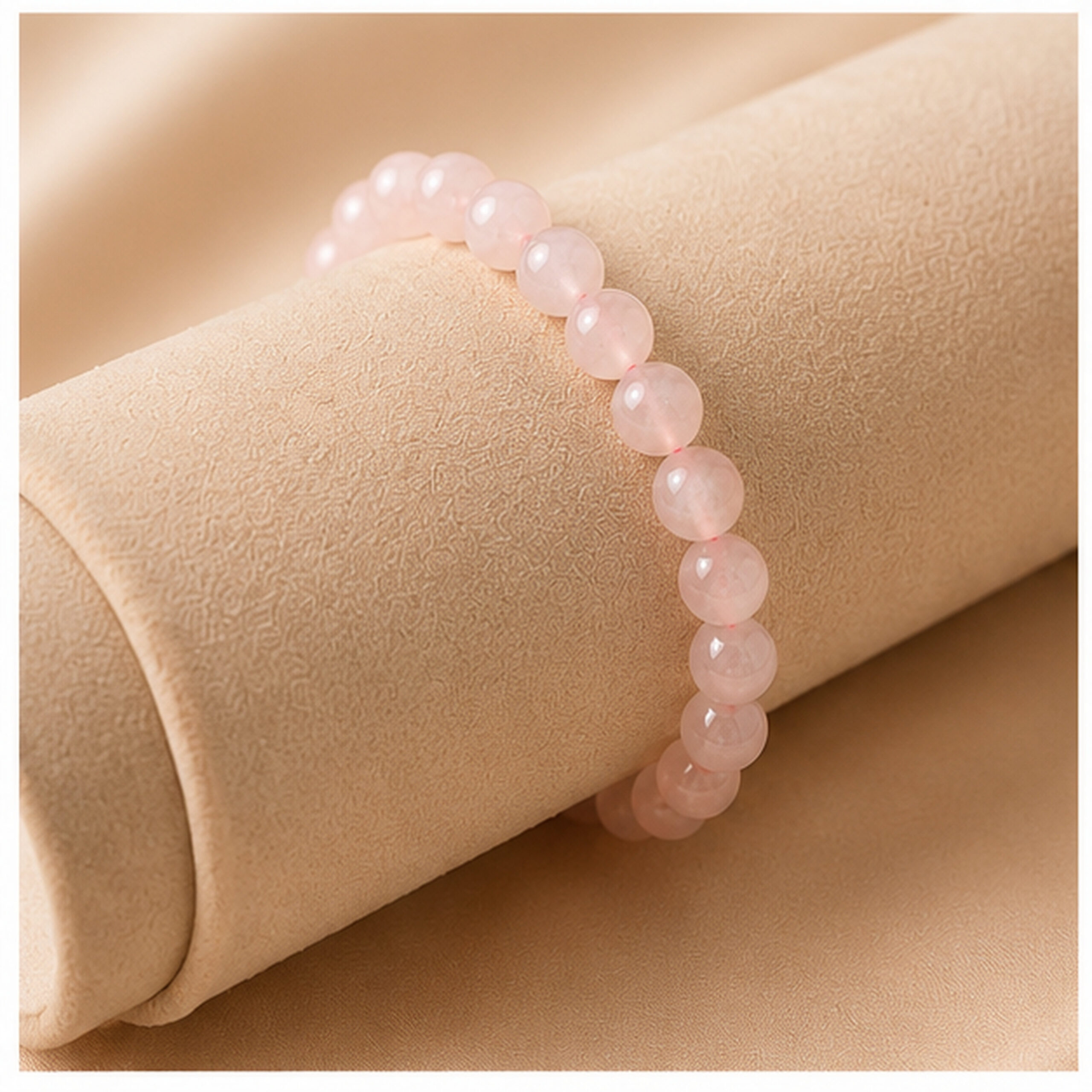 Rose quartz bracelet - Image 2
