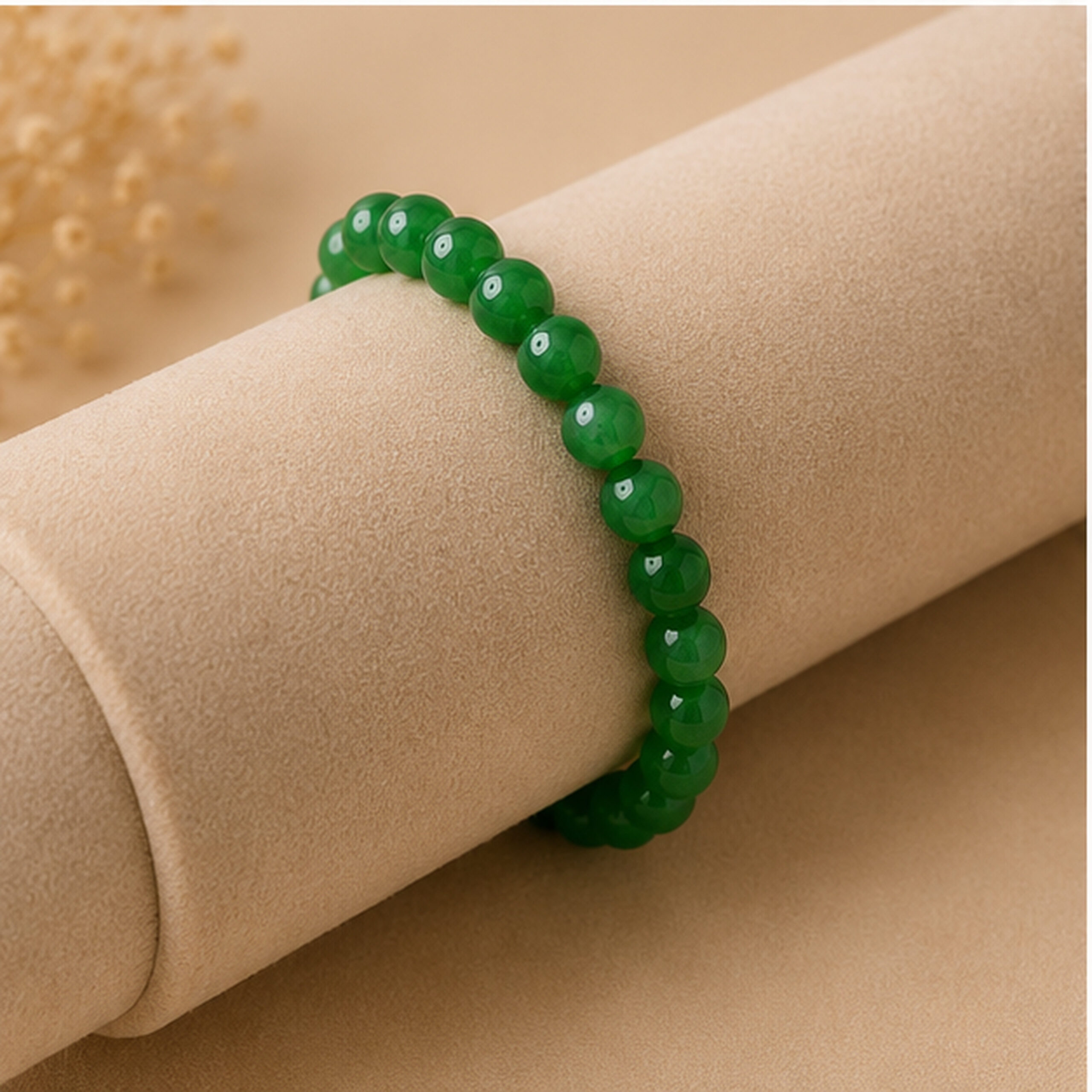 Green onyx bracelet - Image 4