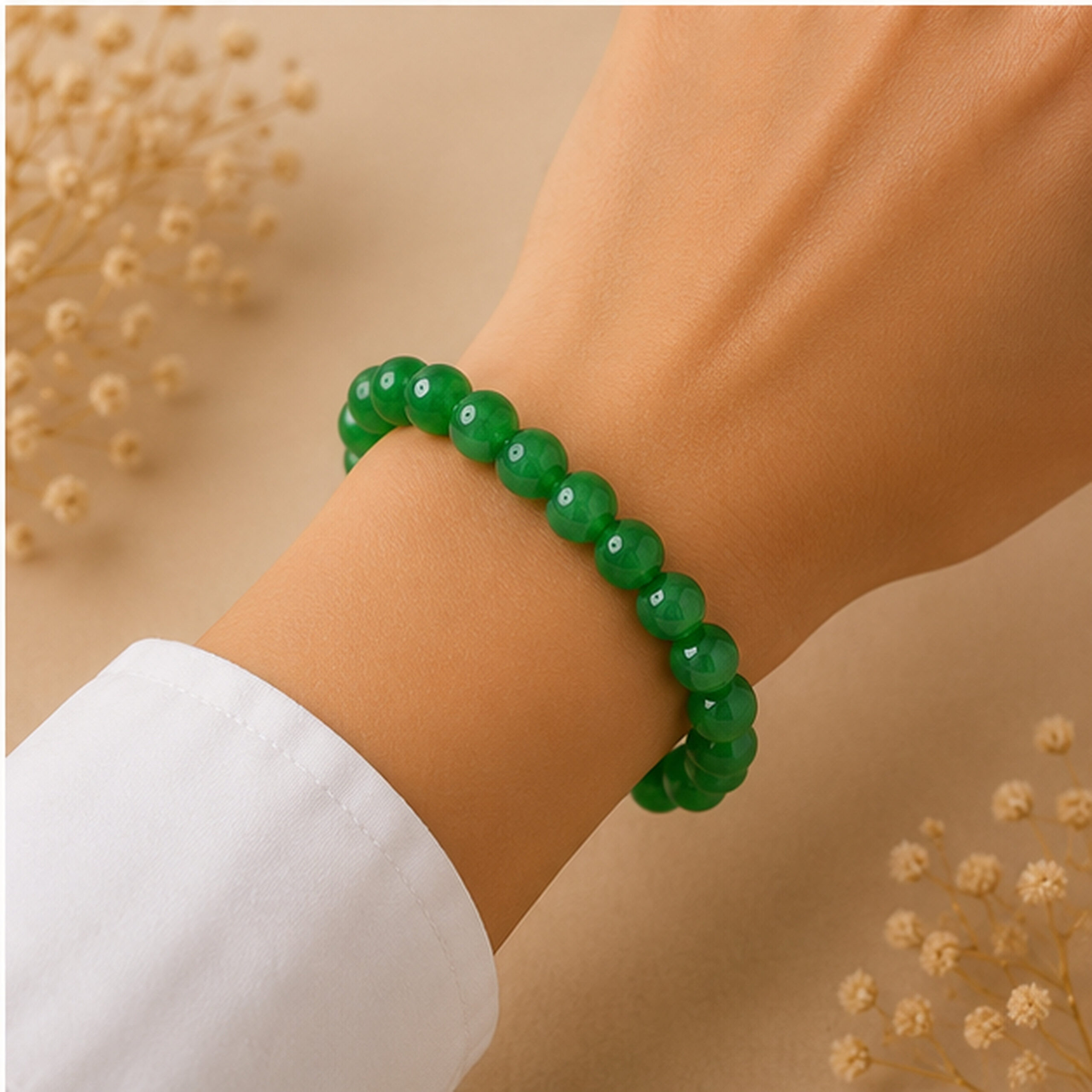 Green onyx bracelet - Image 3