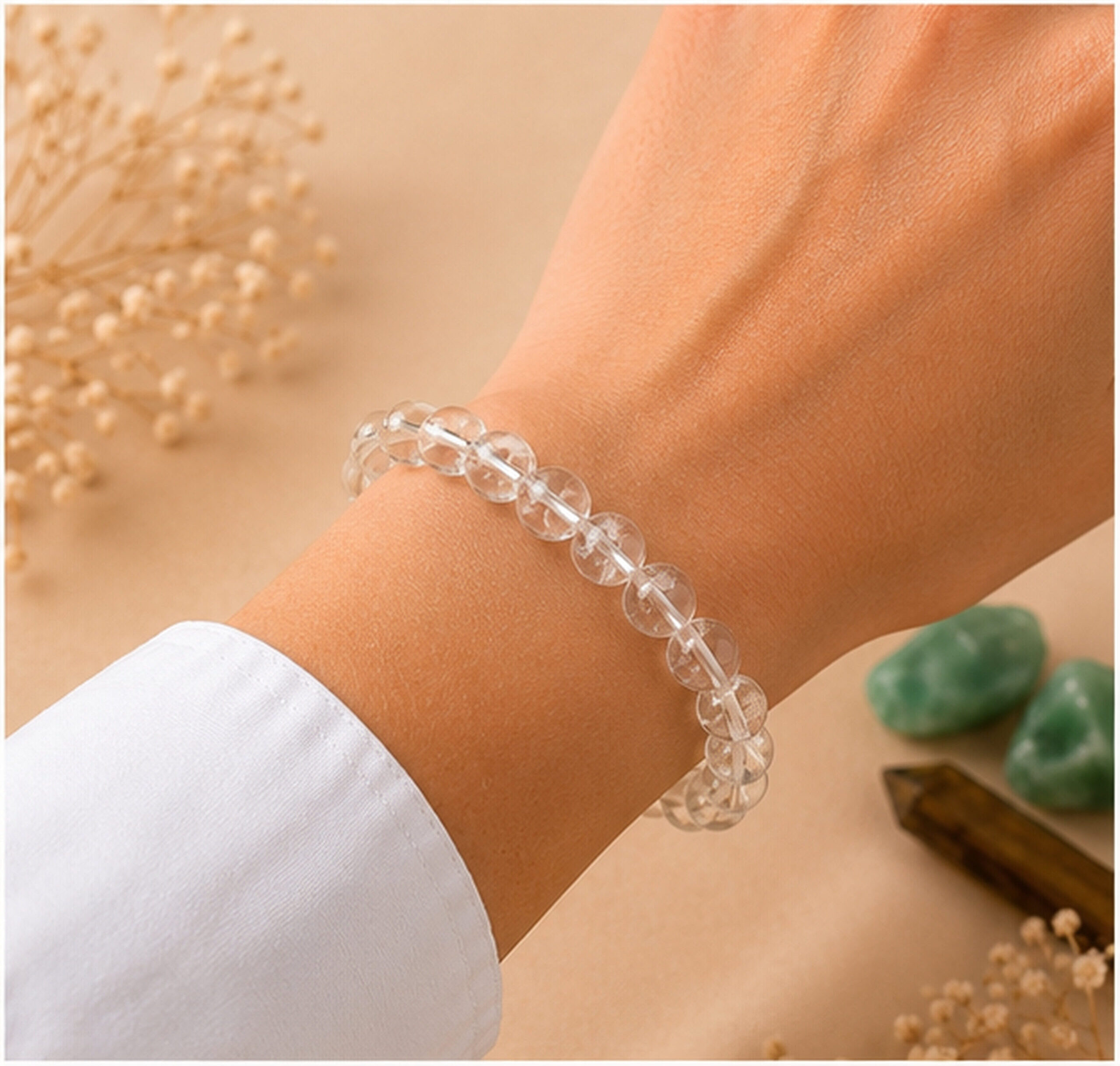 Clear quartz bracelet - Image 3